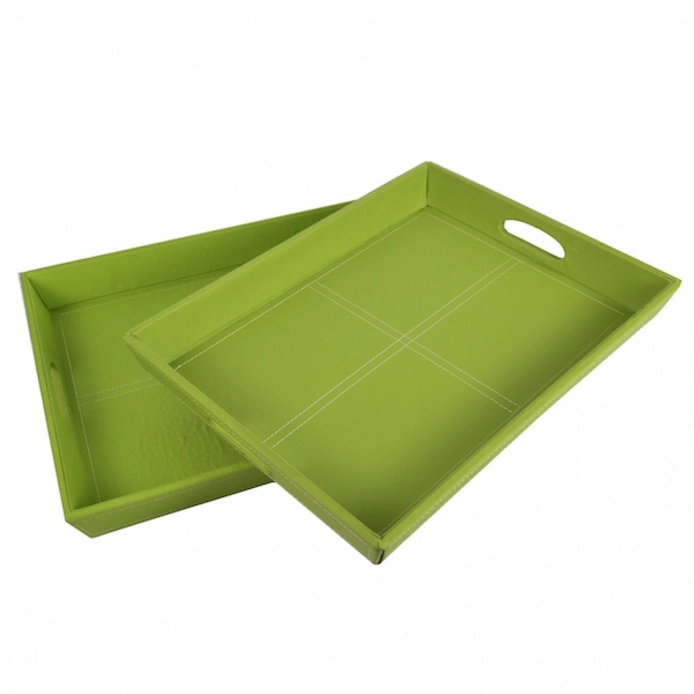 Δίσκοι Σερβιρίσματος Δερμάτινη Μαύρη σετ 2 τεμαχίων Δίσκοι Σερβιρίσματος Δερμάτινη Μαύρη σετ 2 τεμαχίων