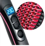 Κεραμική Θερμαινόμενη Βούρτσα Ισιώματος Μαλλιών με Ψηφιακή Ρύθμιση Θερμοκρασίας ΟΕΜ.