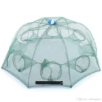 Τηλεσκοπική Παγίδα για Ψάρια - Κιούρτος 90 x 90 x 35 cm με 8 Τρύπες - Εισόδους - Αυτόματο Εύκολο Ψάρεμα