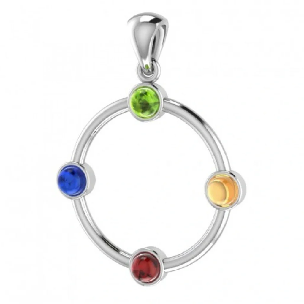 Κέλτικη Ημισέληνος Γοητείας και Έλξης - Ασήμι 925°