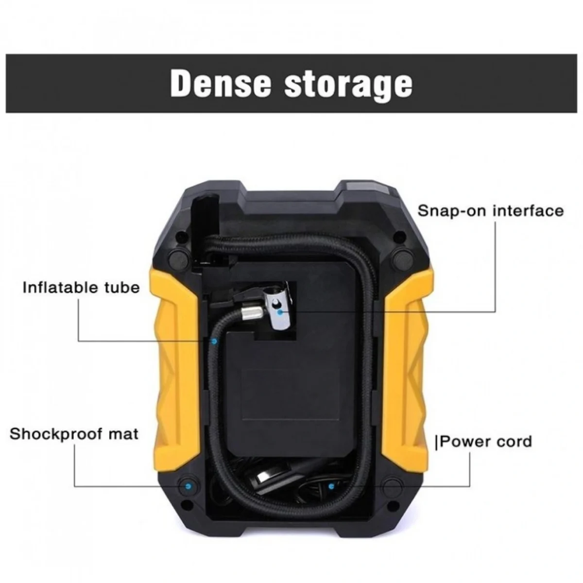 Carsun C1399 Κομπρεσέρ Τρόμπα Αέρος Αυτοκινήτου Αυτόματη