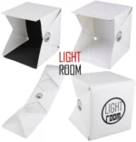 Μίνι Αναδιπλούμενο Στούντιο Φωτογράφισης LightRoom 30cm με Ενσωματωμένο Φωτισμό LED