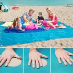 Έξυπνη Ψάθα - Χαλάκι Παραλίας Που Δεν Κρατάει Την Άμμο 200x200cm