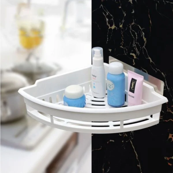 Γωνιακό Ράφι Αποθήκευσης για το Μπάνιο - Ντουζιέρα - Multicolored Corner Rack