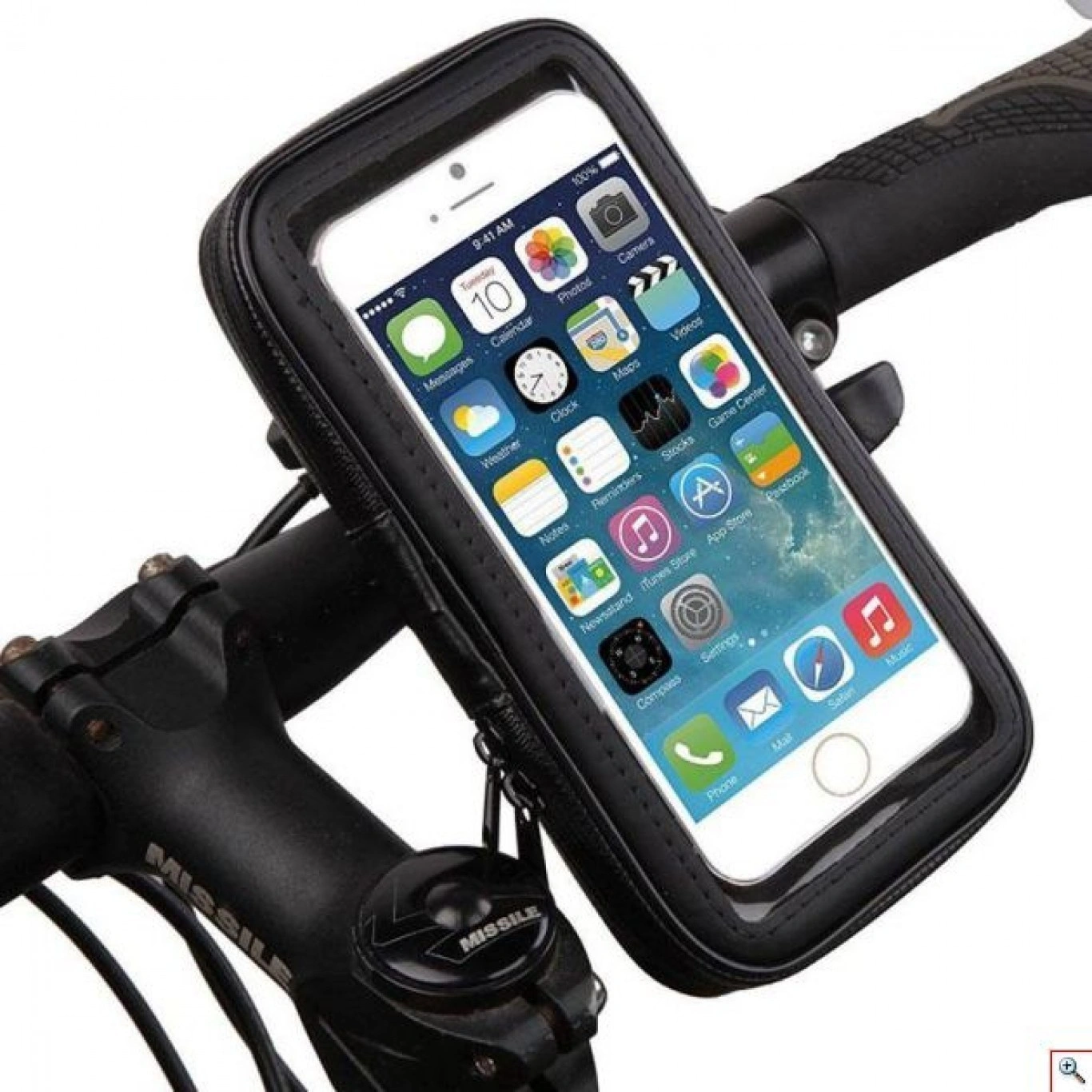 Αδιάβροχη Θήκη Ποδηλάτου - Weather Resistant Bike Mount 360ᵒ Αδιάβροχη Θήκη Ποδηλάτου - Weather Resistant Bike Mount 360ᵒ
