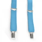 Τιράντες Unisex 25mm με 4 κλίπς Victoria Γαλάζιο