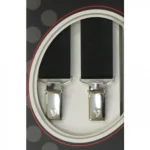 Τιράντες Unisex 25mm με 4 κλίπς Victoria Μαύρο