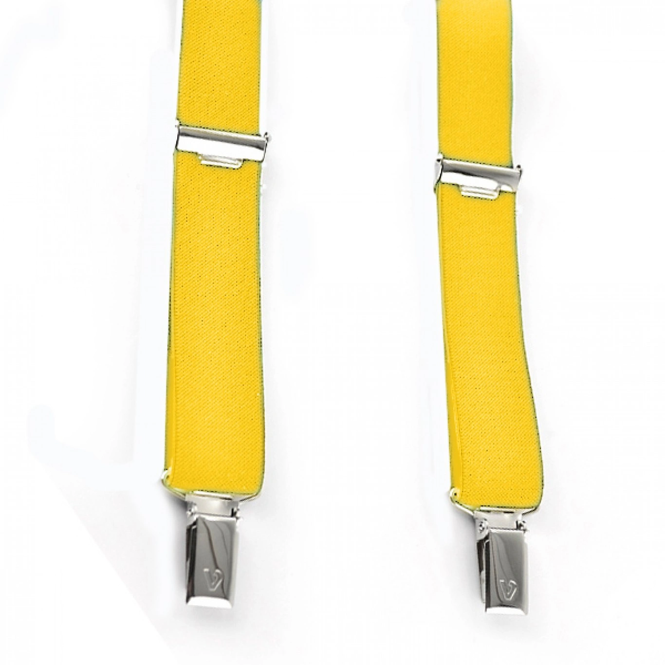 Τιράντες Unisex 25mm με 4 κλίπς Victoria Κίτρινο Τιράντες Unisex 25mm με 4 κλίπς Victoria Κίτρινο