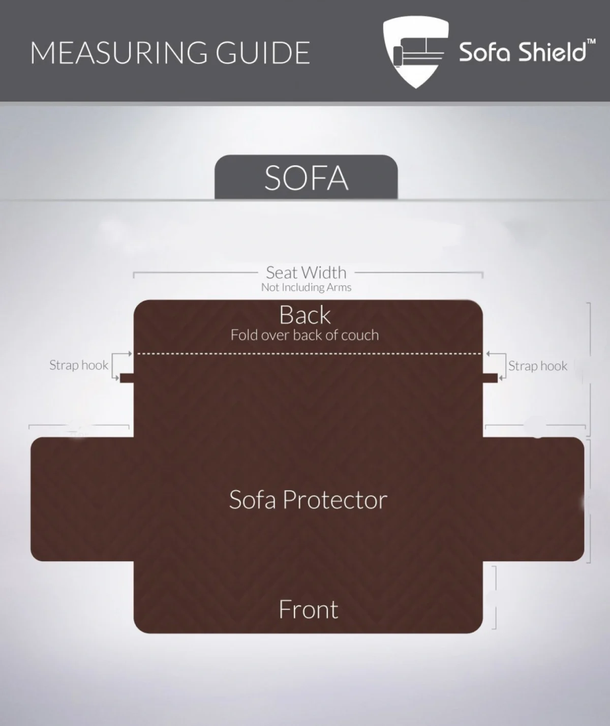 Πρακτικό Κάλυμμα Καναπέ 230x160cm 2 Όψεων Κατοικίδιων για Ανανέωση & Καθαριότητα - Sofa Safer