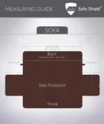 Πρακτικό Κάλυμμα Καναπέ 230x160cm 2 Όψεων Κατοικίδιων για Ανανέωση & Καθαριότητα - Sofa Safer