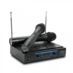 Επαγγελματική Συσκευή Karaoke VHF με Δύο Ασύρματα Μικρόφωνα - DIGITAL WVNGR