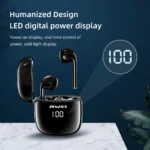 Αδιάβροχα Ασύρματα Ακουστικά Bluetooth με Smart Touch Αφής - AWEI Sports Earbunds Charging Case