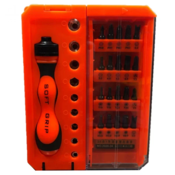 Σετ Εργαλείο με Μύτες και Καρυδάκια 31 Τεμαχίων