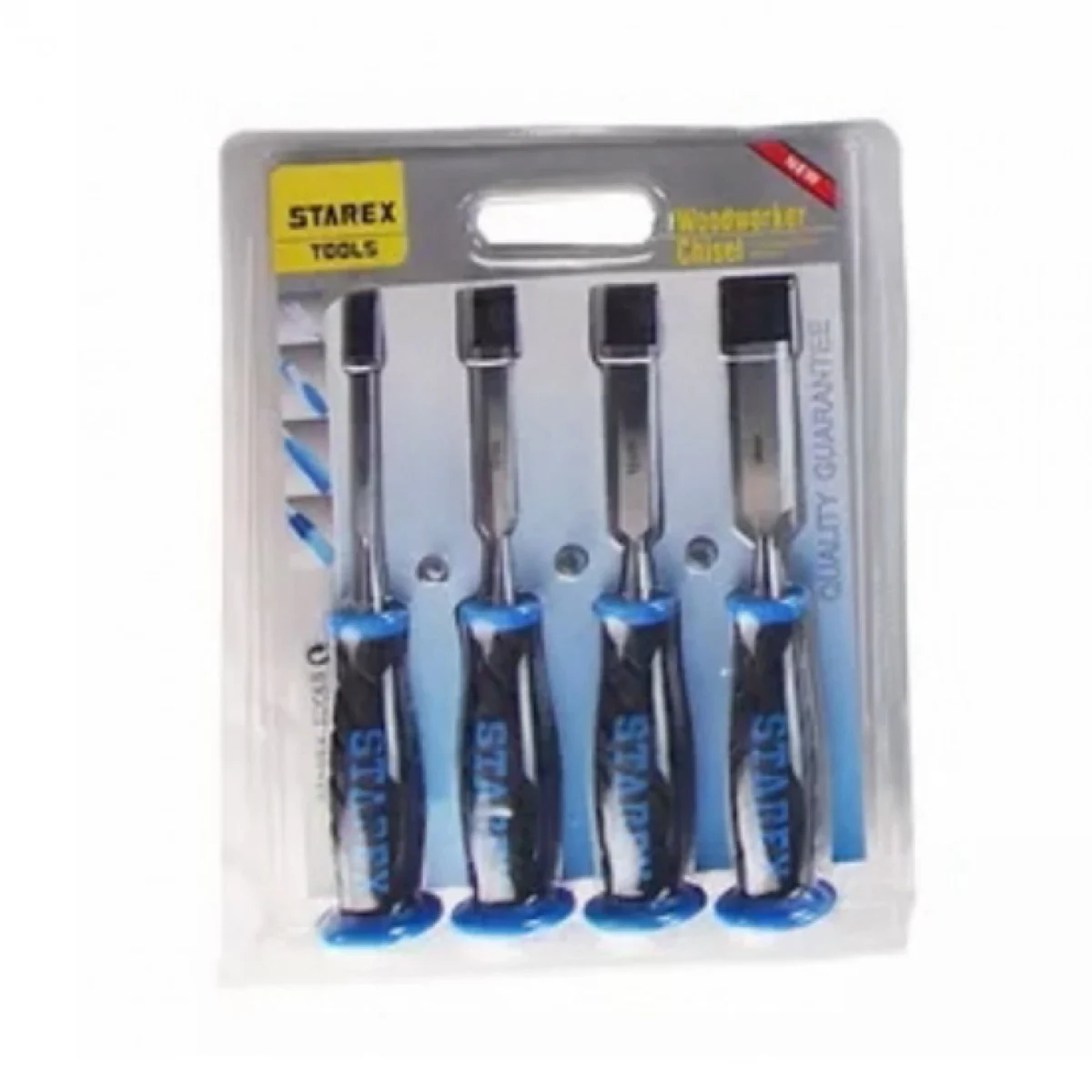 Σετ 4 Σμίλες για Επαγγελματική Εργασία Starex CRV Μεγέθους 6mm,13mm,19mm,25mm
