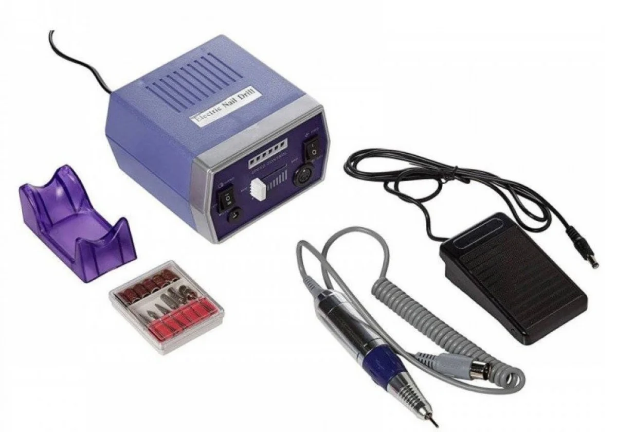 5 σε 1 Επαγγελματικός Τροχός - UV LED Λάμπα & Απορροφητήρας Σκόνης Νυχιών με Φωτισμό