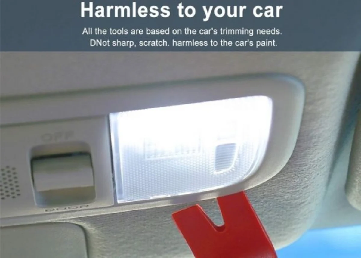 Εργαλεία Αφαίρεσης Ταπετσαρίας & Εσωτερικών Πλαστικών Ταμπλό Αυτοκινήτου Σετ 19 τμχ με Θήκη - Τσάντα Μεταφοράς