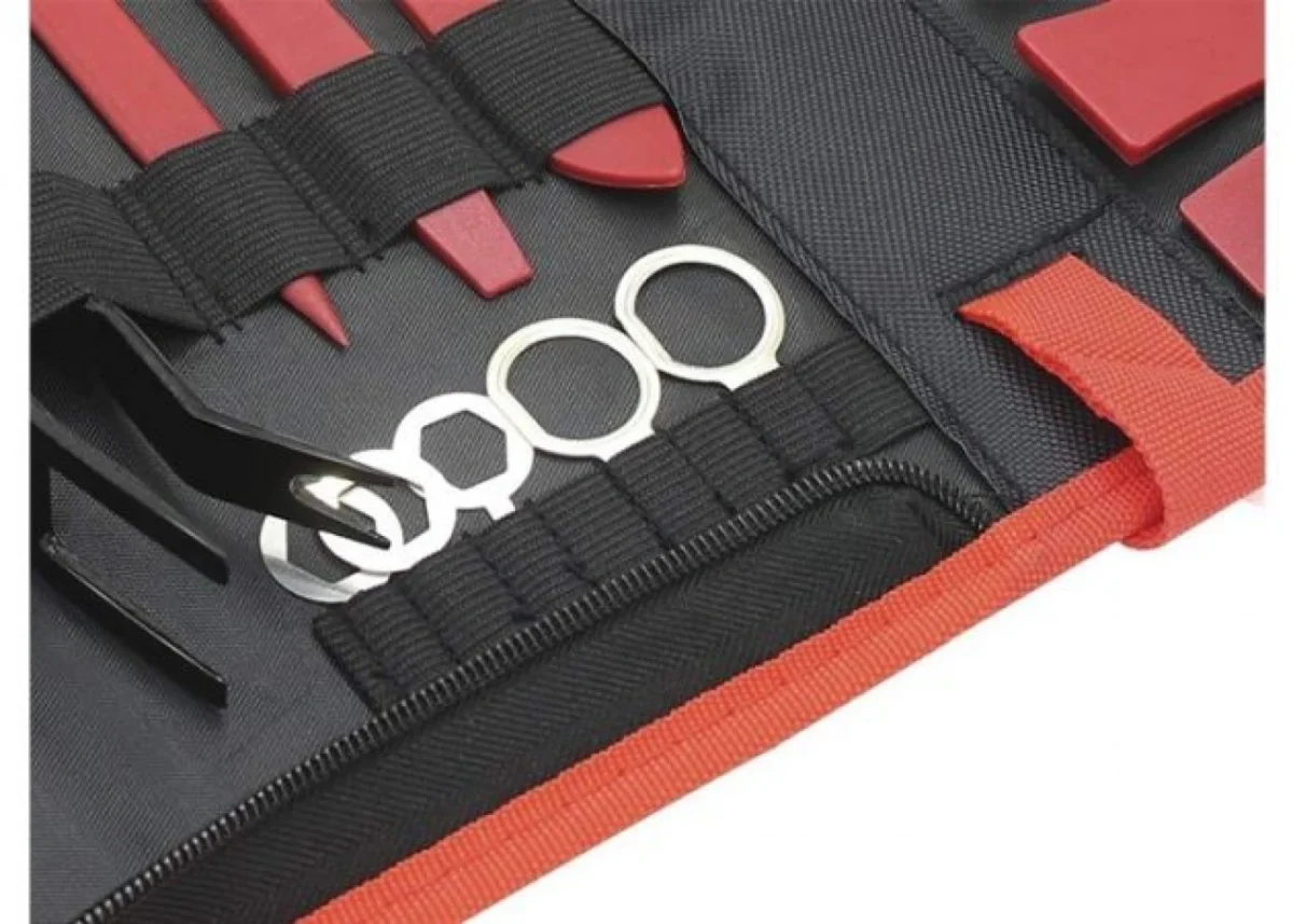 Εργαλεία Αφαίρεσης Ταπετσαρίας & Εσωτερικών Πλαστικών Ταμπλό Αυτοκινήτου Σετ 19 τμχ με Θήκη - Τσάντα Μεταφοράς