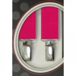 Τιράντες Unisex 25mm με 4 κλίπς Victoria Φούξια