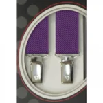 Τιράντες Unisex 25mm με 4 κλίπς Victoria Μώβ