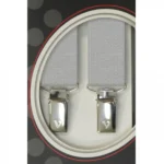 Τιράντες Unisex 30mm με 4 κλίπς Victoria Γκρί Ανοιχτό