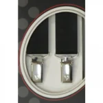 Τιράντες Unisex 30mm με 4 κλίπς Victoria Μαύρο