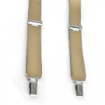 Τιράντες Unisex 30mm με 4 κλίπς Victoria Μπέζ