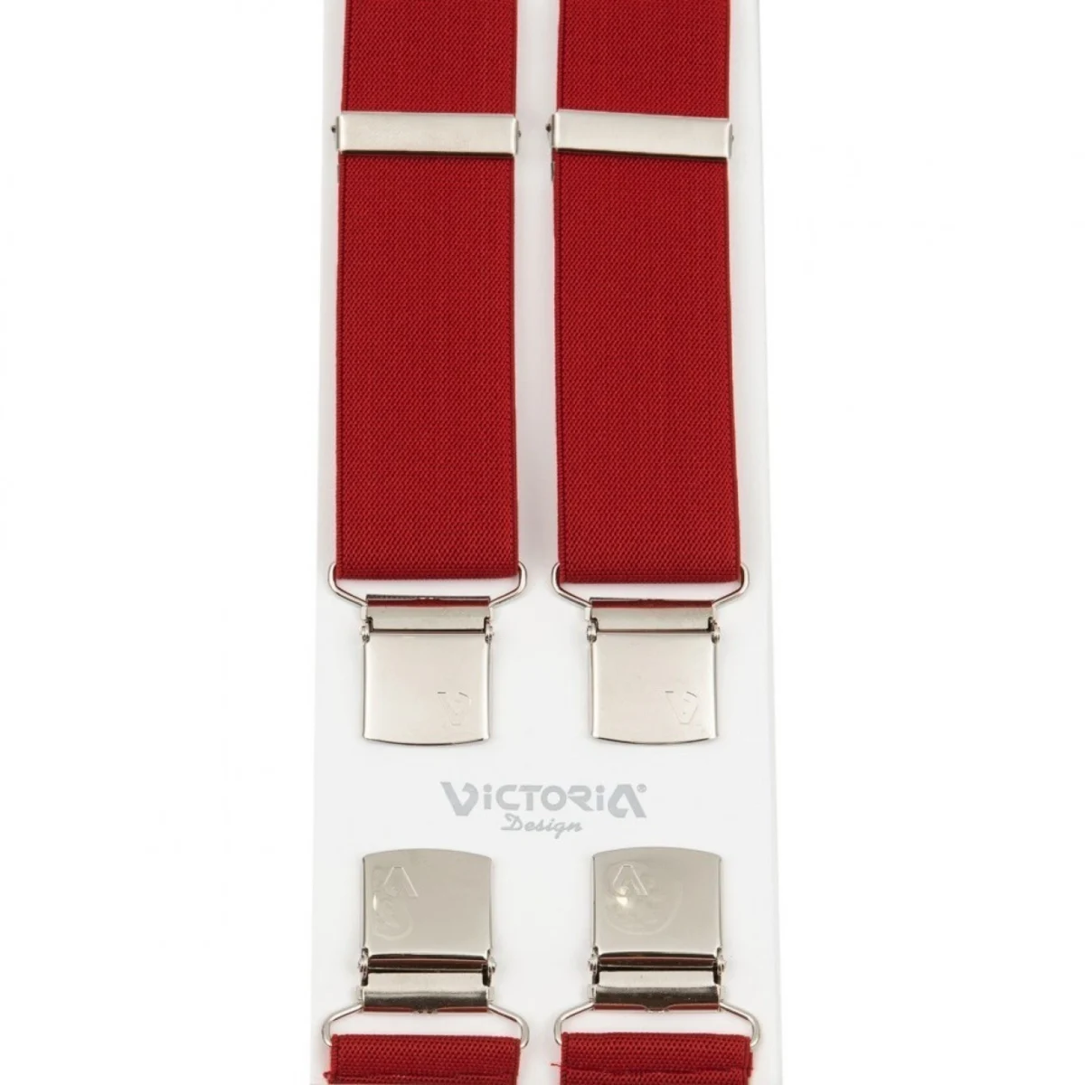 Τιράντες Unisex 36mm με 4 κλίπς Victoria Ροδί