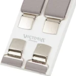 Τιράντες Unisex 36mm με 4 κλίπς Victoria Μπέζ Αμμου