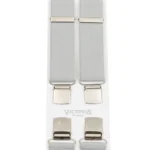 Τιράντες Unisex 36mm με 4 κλίπς Victoria Γκρί Ανοιχτό