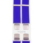 Τιράντες Unisex 36mm με 4 κλίπς Victoria Μπλέ Ρουά