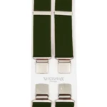 Τιράντες Unisex 36mm με 4 κλίπς Victoria Κυπαρισί