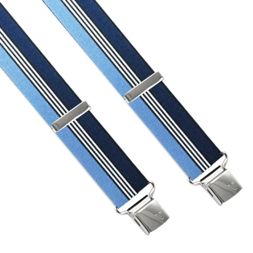 Τιράντες Unisex 36mm με 4 κλίπς Victoria Ριγέ 703B