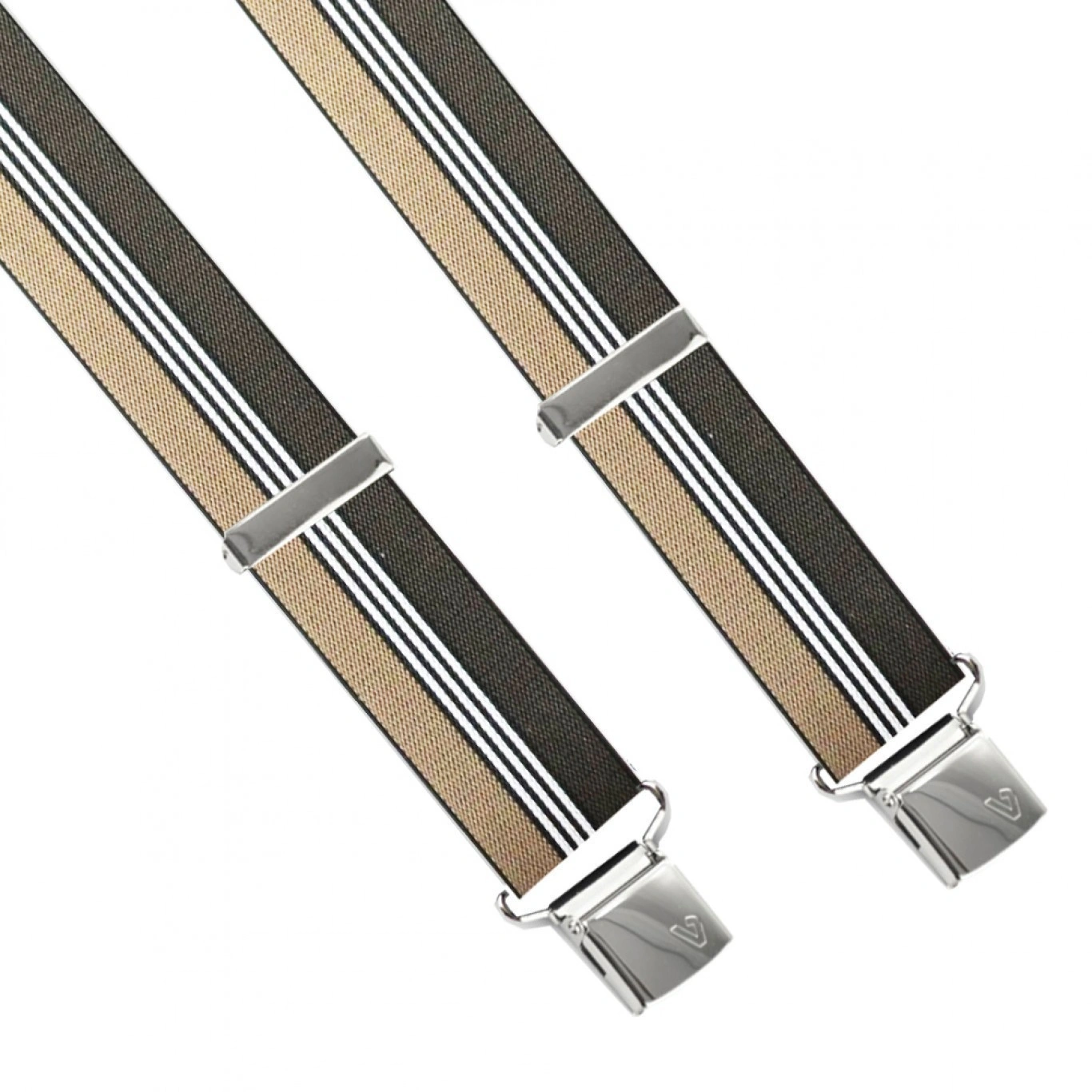 Τιράντες Unisex 36mm με 4 κλίπς Victoria Ριγέ 703D Τιράντες Unisex 36mm με 4 κλίπς Victoria Ριγέ 703D