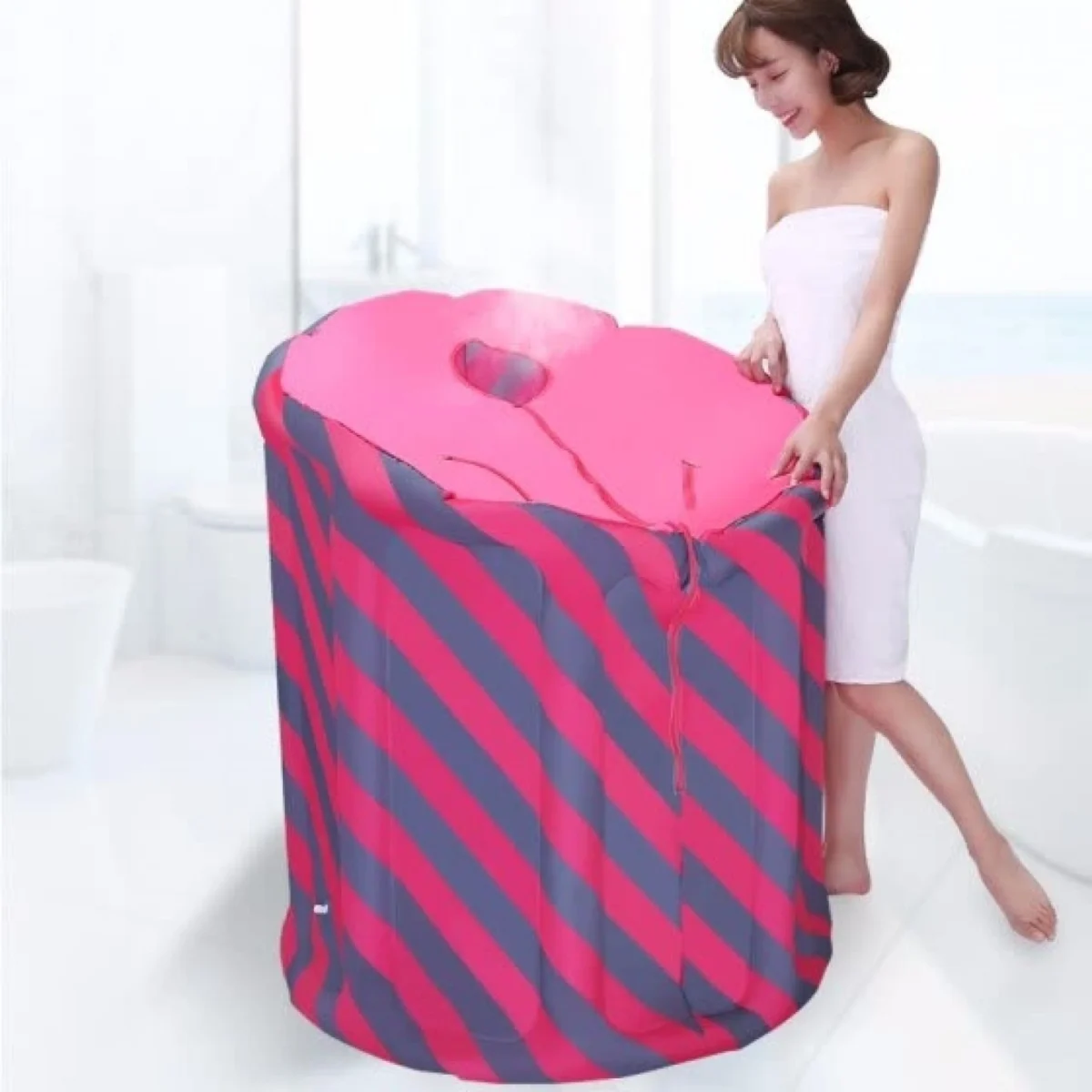 Φορητή Σάουνα Ατμού με Αδιάβροχη Ολόσωμη Καμπίνα Steam Spa Sauna