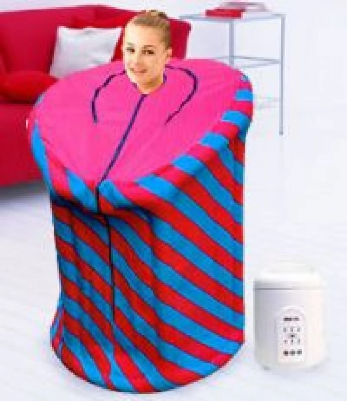 Φορητή Σάουνα Ατμού με Αδιάβροχη Ολόσωμη Καμπίνα Steam Spa Sauna