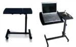 Πτυσσόμενο Πολυχρηστικό Τραπεζάκι - Γραφείο Υπολογιστή με Κομψό Σχεδιασμό, Ρυθμιζόμενο Ύψος και Ειδική Αντιολισθητική Βάση