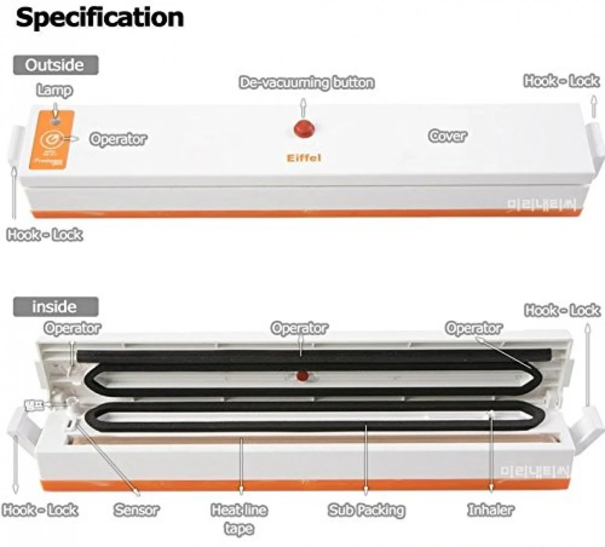 Συσκευή Αεροστεγούς Σφραγίσματος Τροφίμων Κενού Αέρος Vacuum Packing Machine