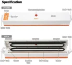 Συσκευή Αεροστεγούς Σφραγίσματος Τροφίμων Κενού Αέρος Vacuum Packing Machine