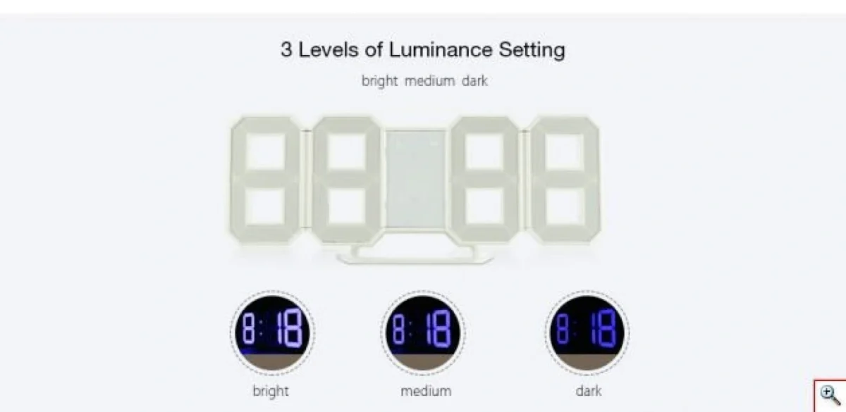 Ψηφιακό Ρολόι & Ξυπνητήρι LED - Fashion Clock - Επιτραπέζιο & Επιτοίχιο