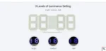 Ψηφιακό Ρολόι & Ξυπνητήρι LED - Fashion Clock - Επιτραπέζιο & Επιτοίχιο