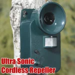 Απωθητικό Υπερήχων Εξωτερικού Χώρου Για Τρωκτικά, Σκυλιά, Γάτες - Ultrasonic Cordless Repeller
