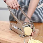 Επαγγελματικός Μεταλλικός Ανοξείδωτος Πατατοκόφτης - Potato Chipper Kitchen Helper