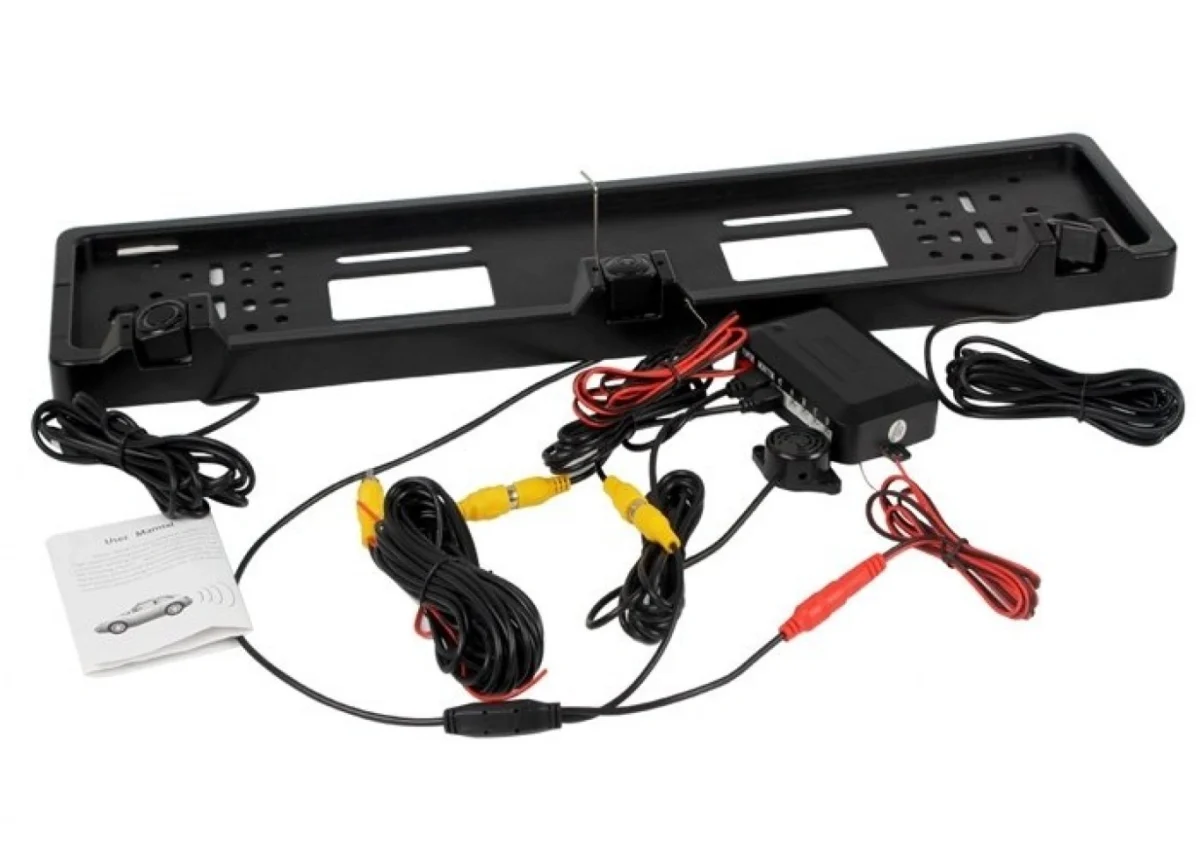 Αισθητήρες Παρκαρίσματος & Κάμερα Οπισθοπορείας σε Πλαίσιο Πινακίδας