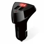 Φορτιστής Αυτοκινήτου 2x USB 3.4A REMAX με Ένδειξη LED Μπαταρίας