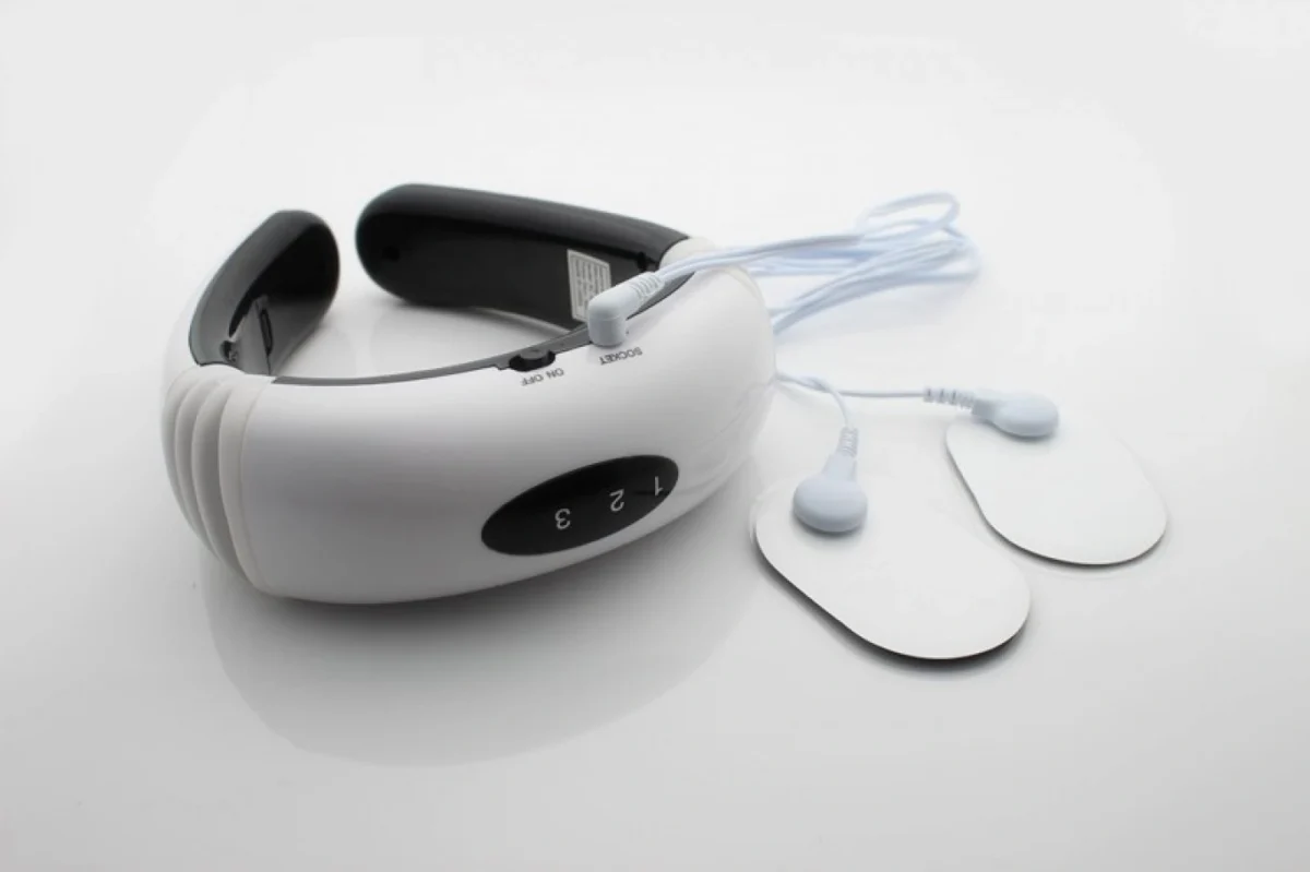 Συσκευή Μασάζ & Φυσιοθεραπείας Λαιμού - Αυχένα - Πλάτης με Ηλεκτρομυϊκή Διέγερση για Ανακούφιση από Πόνους.