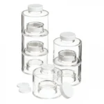 Διάφανα Βαζάκια Μπαχαρικών σε Σχήμα Πύργου - Spice Tower Carousel Jar