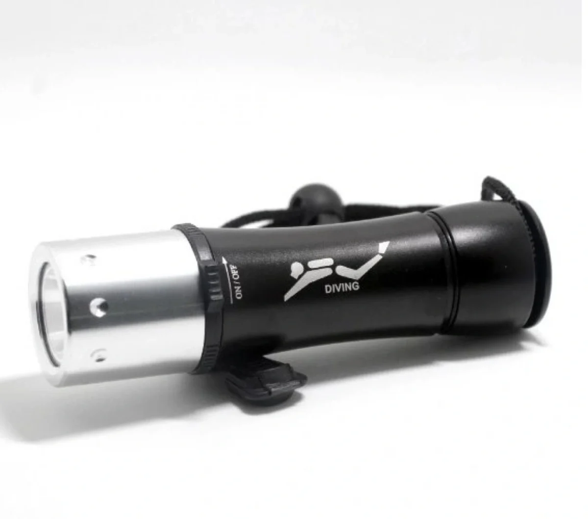 Super Bright Αδιάβροχος Υποβρύχιος Καταδυτικός Φακός LED 1000 LΜ με Slider On/off & Τριπλά O-Rings 100μ