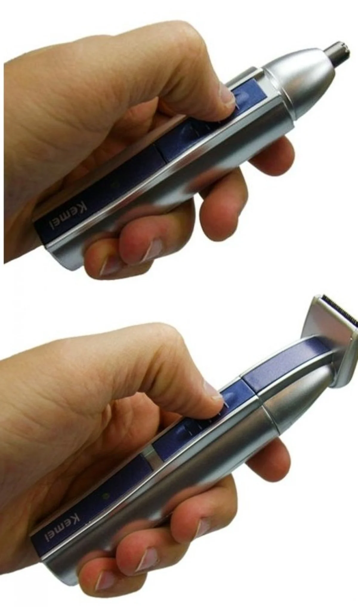 Επαναφορτιζόμενο Trimmer Αυτιών & Μύτης KEMEI KM-3300