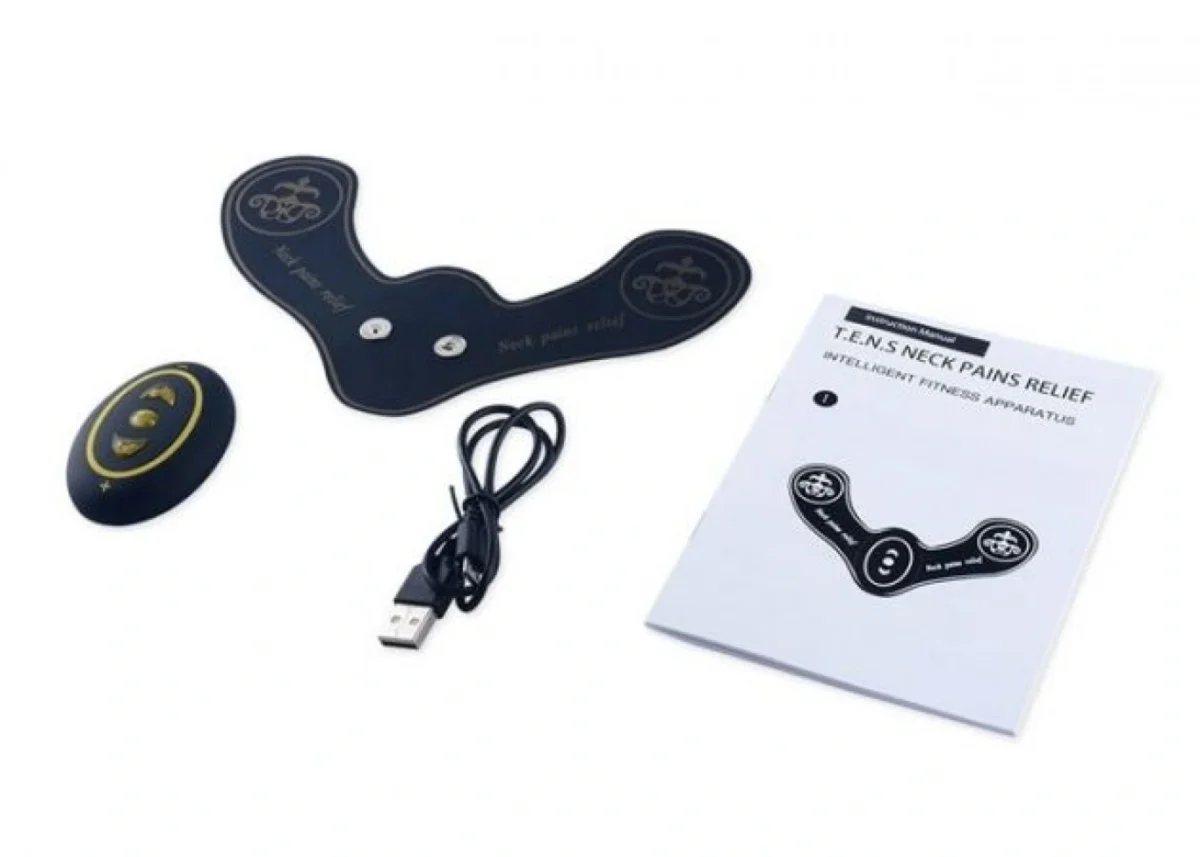 Συσκευή Ηλεκτροθεραπείας Tens - Μασάζ Αυχένα & Πλάτης 6 Προγραμμάτων με Ηλεκτρομυϊκή Διέγερση για Ανακούφιση από Πόνους