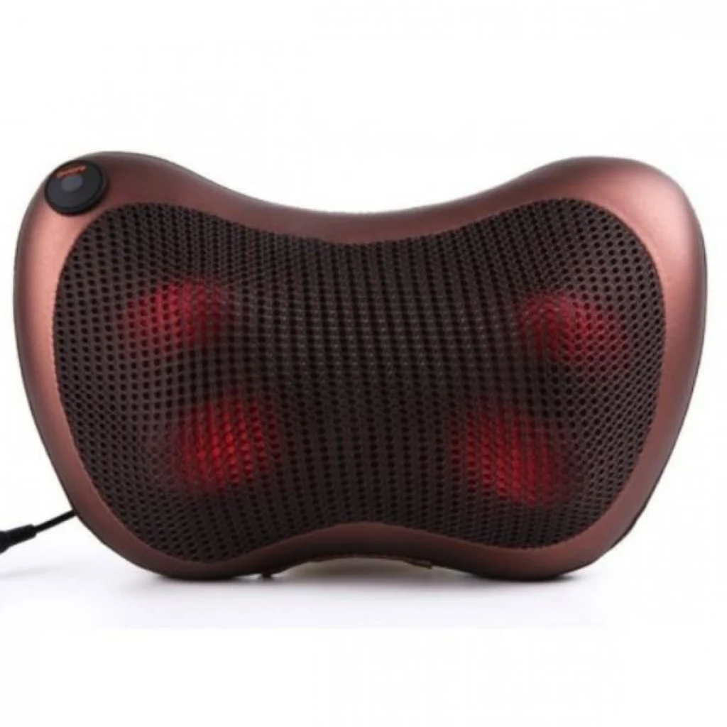 Ηλεκτρικό Θερμαινόμενο Μαξιλάρι Μασάζ Shiatsu Αυχένα, Κεφαλιού, Ποδιών & Σώματος για Σπίτι & Αυτοκίνητο